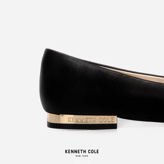 KENNETH COLE x ANNE THONGPRASOM รองเท้าส้นแบนผู้หญิง รุ่น ASTAIRE FLATS JET BLACK สีดำ ( FLT - KF14077LE-001 )