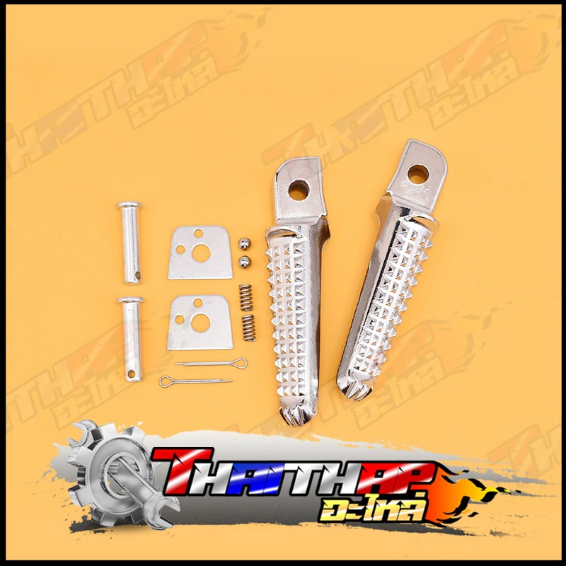 พักเท้าหลังมิเนียม พักเท้าทองไทเท แต่งสี wave click sonic dash แข็งแรง ทนมาก พักเท้าหลัง110i - รูปที่ 3