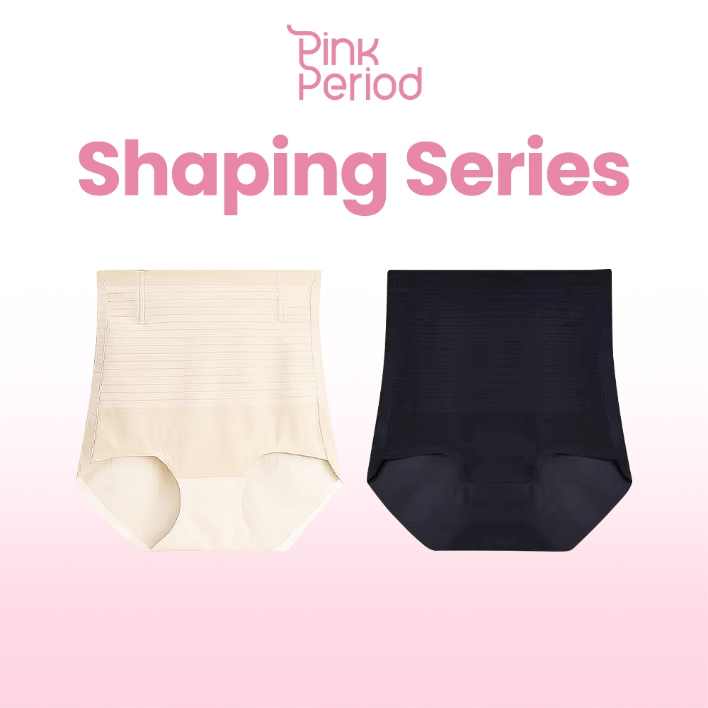 Pink Period🎀กางเกงสเตรัดหน้าท้อง เอวสูง กระชับสัดส่วนหน้าท้อง คุณภาพดี กระชับกันม้ว กางเกงชั้นใน เอวสูง