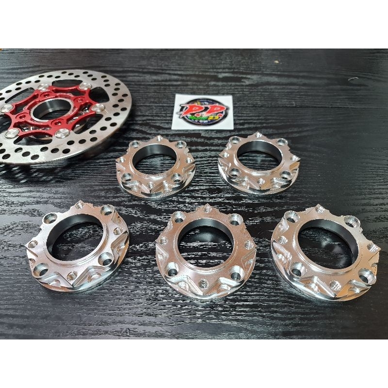 สเปเซอร์​ รองจาน​ WAVE125​S-Rเก่า​ ไฟเลี้ยวบังลม​ ใส่จานแต่งwave110i