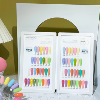 สีทาเล็บ สีเจล โทนพาสเทล ละมุน 30 สี MCL Set แบรนด์ AS ของแท้!!