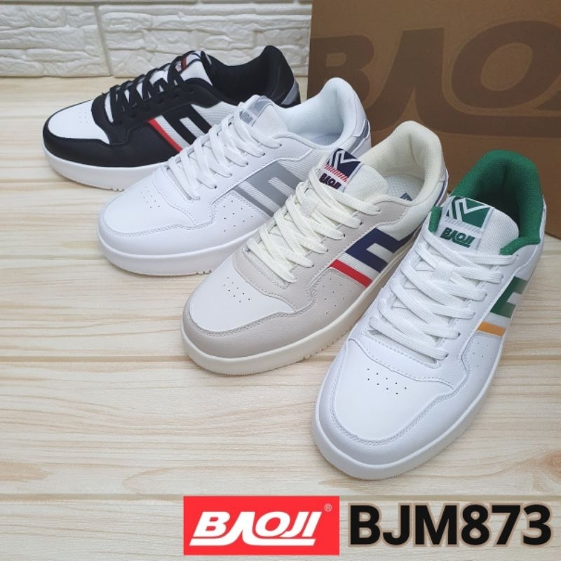 Baoji BJM873 รองเท้าผ้าใบชาย ไซส์ 41-45. (ซป)
