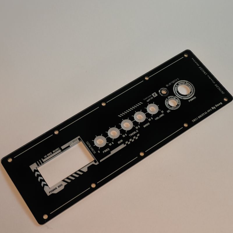 แผ่นเพลทดิจิตอล TB21 22×5.5 cm