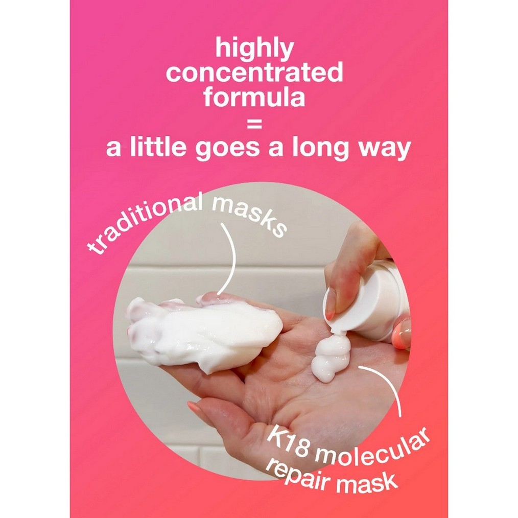 🔥แท้100% 🔥 K18 HAIR LEAVE-IN MOLECULAR REPAIR HAIR MASK 50ML บำรุงผมเสีย เชื่อมแกนผมของแท้