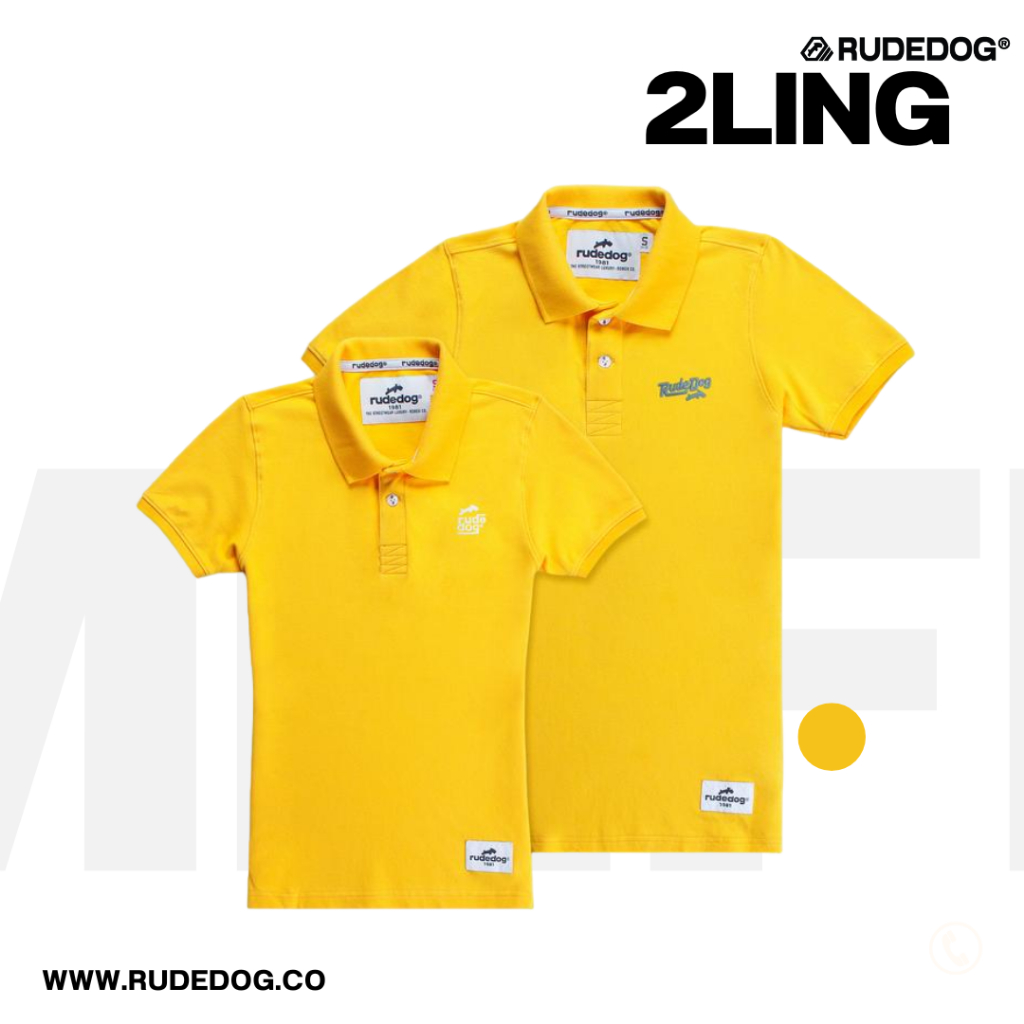 เสื้อโปโล แบรนด์ RUDEDOG นุ่มตัวท็อป