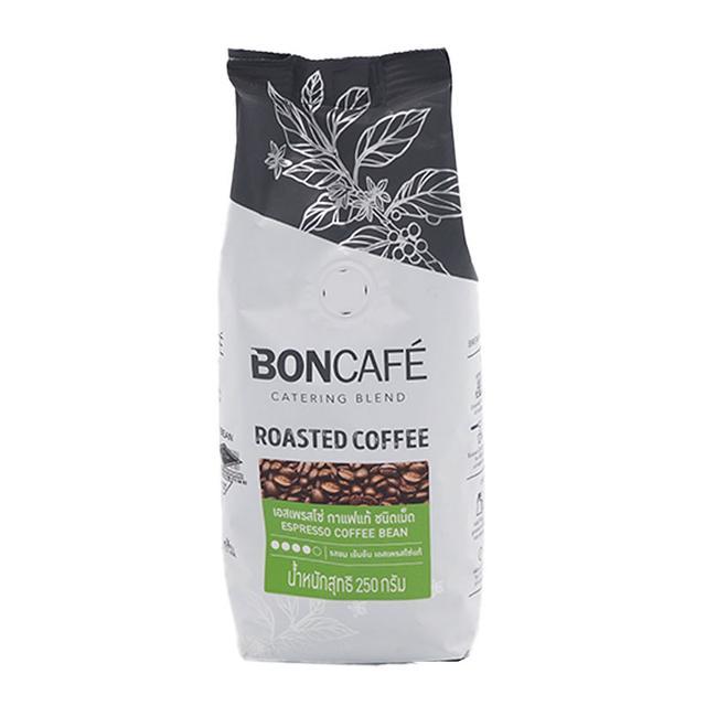 ฺBon cafe บอนกาแฟ เมล็ดกาแฟคั่ว มอคค่าดาร์ค 250 กรัม