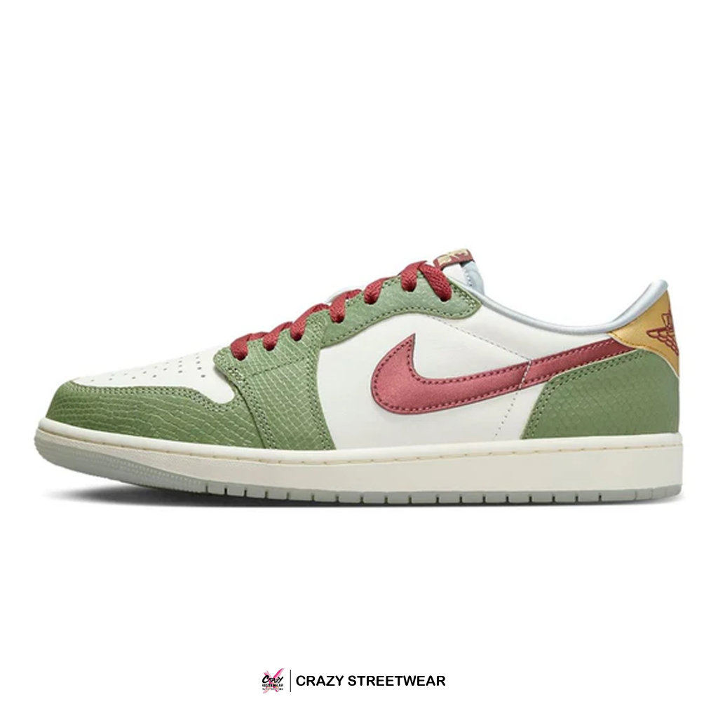 Nike Air Jordan 1 Retro Low OG CNY "Year Of The Dragon" (FN3727-100) ลิขสิทธิ์แท้ Nike รองเท้าผู้ชาย