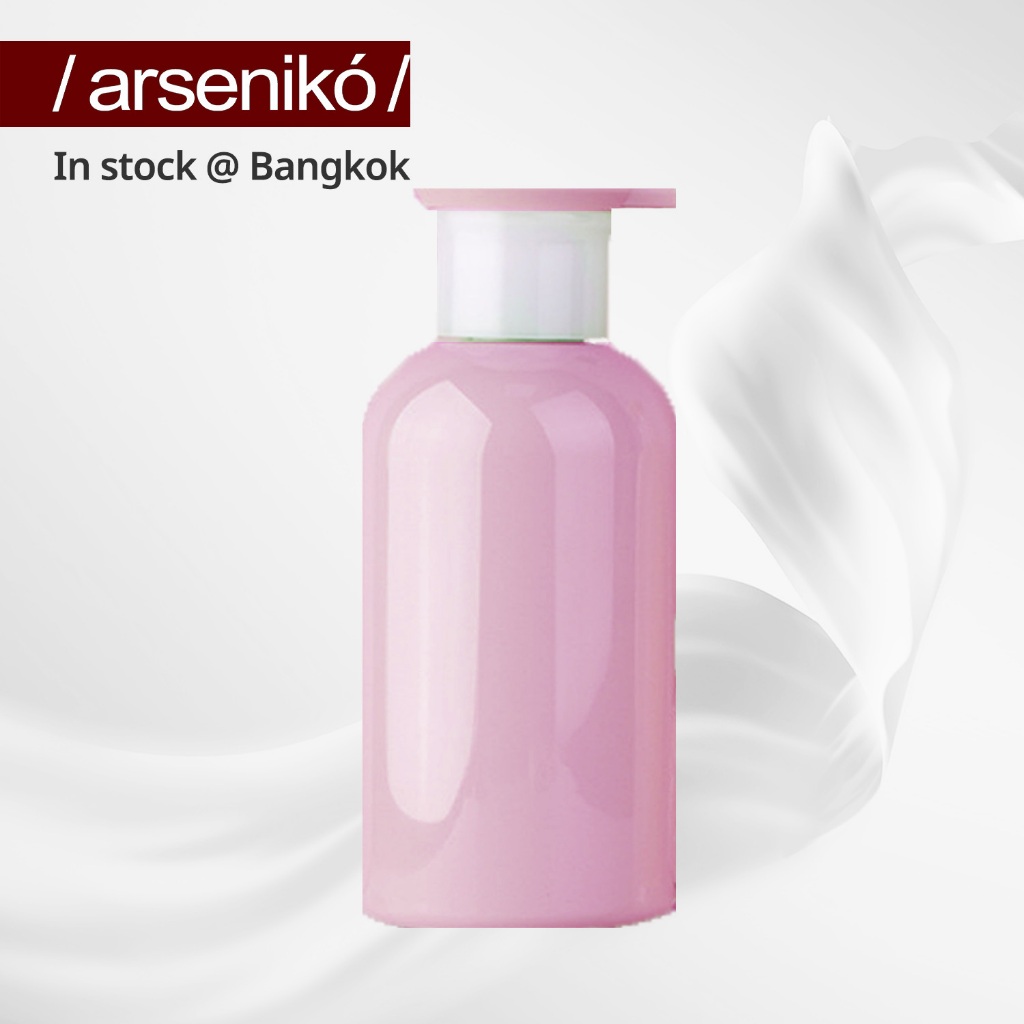 ขวดปั้มสีพาสเทล มินิมอล พลาสติก PET ขวดหนา เกรดพรีเมี่ยม 300ml.