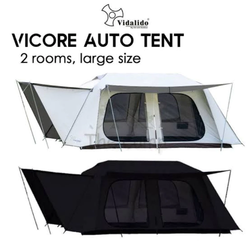 Vidalido Vicore Auto Instant Tent เต็นท์กางอัตโนมัติ ทรง Cabin 4-8 คน thumbnail 3
