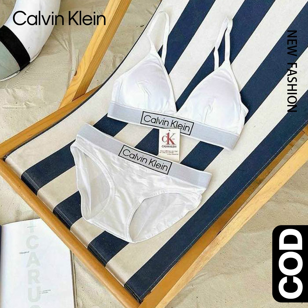 CKชุดชั้นในสตรีชุดชั้นในสตรี bra เนื้อผ็าcottonนุ่มใส่สบายๆๆ เหมาะกับสี่ฤดูกาล