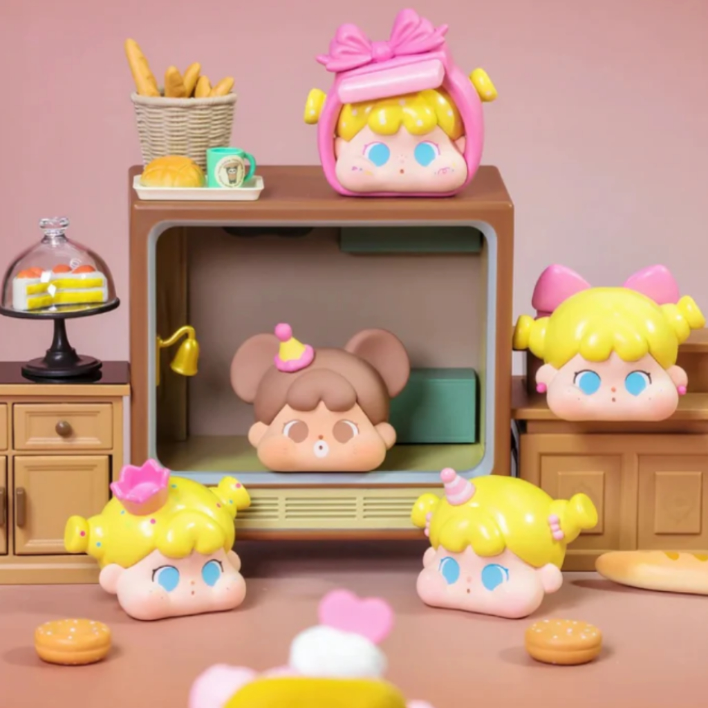 [พร้อมส่ง] โมเดลจิ๋ว QOQO Mini Face Birthday Series CQTOYS