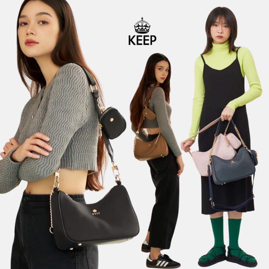 [New in] KEEP รุ่น Ivy bag กระเป๋าผ้าไนล่อน