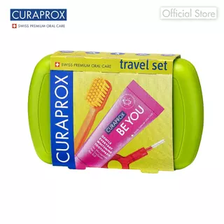 CURAPROX Travel Set คูราพรอกซ์ ชุดแปรงสีฟัน ดูแลสุขภาพช่องปากแบบพกพา