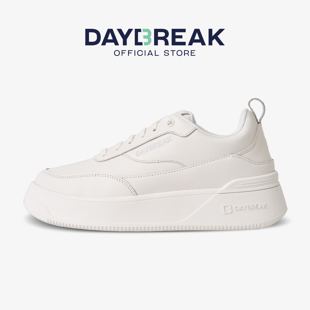 DAYBREAK T-City Platform One สีขาว รองเท้าผ้าใบ หนังแท้ ผู้ชาย ผู้หญิง