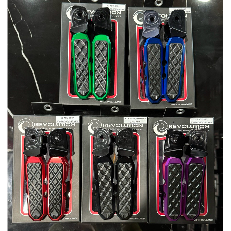 พักเท้าหลังคู่GTR V2 Honda Forza 300 , 350,ADV350 2018-2023