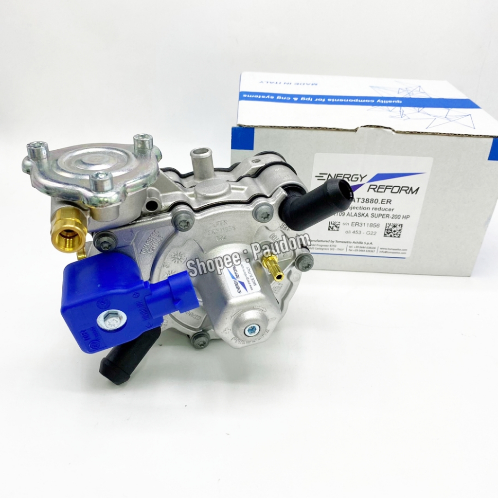 หม้อต้มแก๊ส ของแท้ อิตาลี ระบบหัวฉีด 3880 AT09 Alaska Super 200HP LPG Tomasetto Energy Reform โทมาเซ็ตโต้ เอนเนอร์จี้