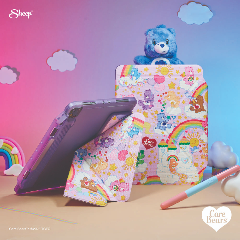 [People Explorer/Town] Care Bears Collection:People เคสสำหรับไอแพด Pro11M1-M2/Air4-6/Pro12.9/Gen10/Pro 11 M4 ลายแคร์แบร์ - รูปที่ 7