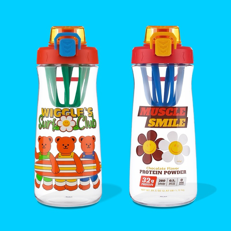 แก้วเชค Wiggle Wiggle Shake Tumbler ขนาด 1000 ml