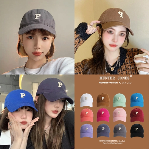 Cap_P เล็ก Hat หมวกแก็ป ใส่กันแดด ลายปัก ลายสกรีน มีหลายแบบ หลายสี ฟรีไซค์ ปรับสายได้ คุณภาพดี ราคาถูก พร้อมส่ง