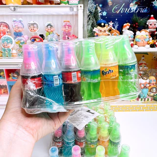 สเปรย์ขวดน้ำหวานอัดลม 4 รส อย.ไทย 1 เเพค 30 ขวด