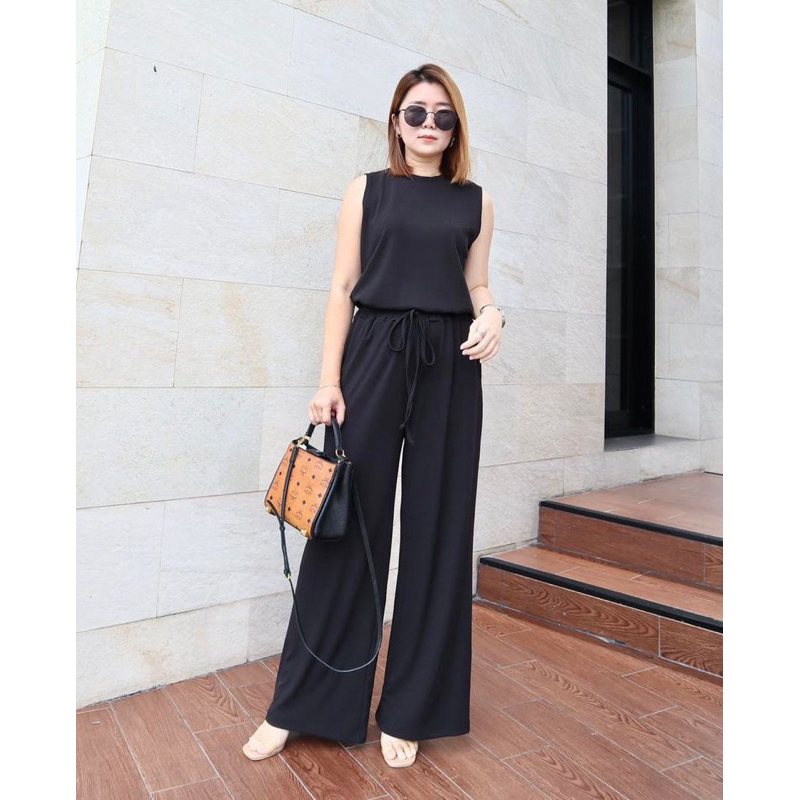 Lilly Set (A173) ชุดเซทแขนกุดสไตล์เกาหลี