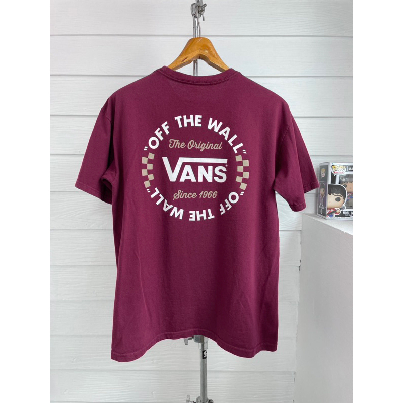 เสื้อยืดมือสอง VANS OFF THE WALL Size M มือ2