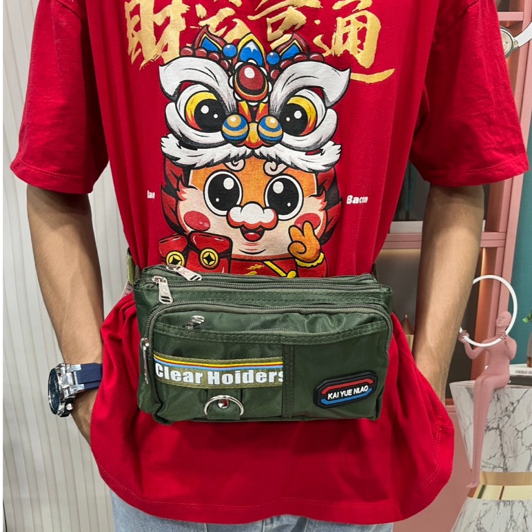 คาดเอวกลางไนลอน AO มาใหม่