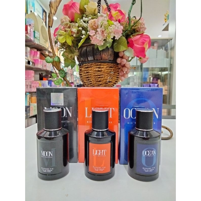 Madame Fin Men'Collection น้ำหอมผู้ชายมี3กลิ่น