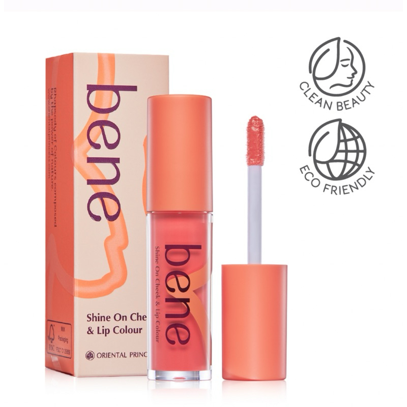 bene Shine On Cheek & Lip Colour ติดทนมากค่ะ