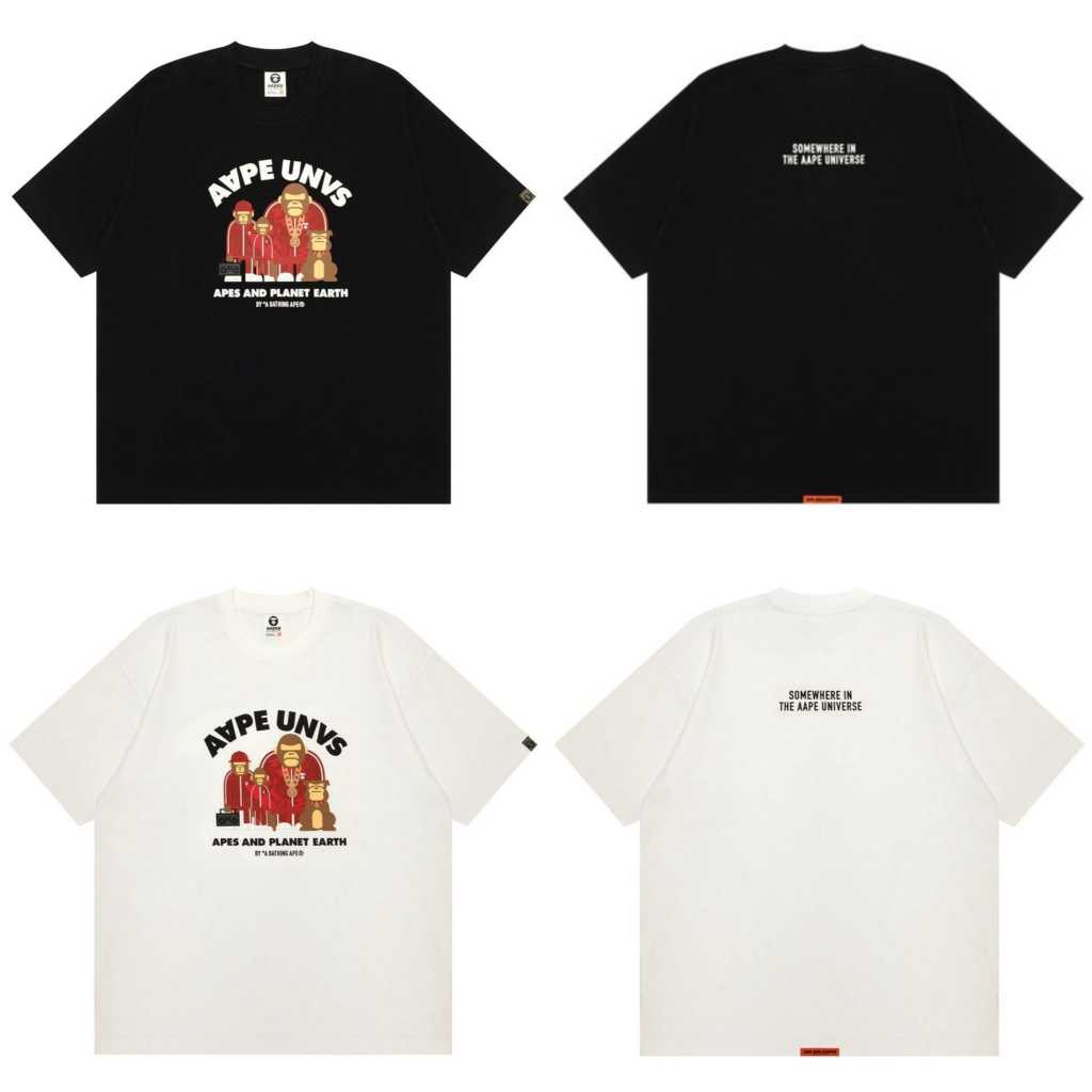 [ ของแท้ ] เสื้อ Aape by a bathing ape / AAPER HIP-HOP GROUP ของใหม่ พร้อมส่ง