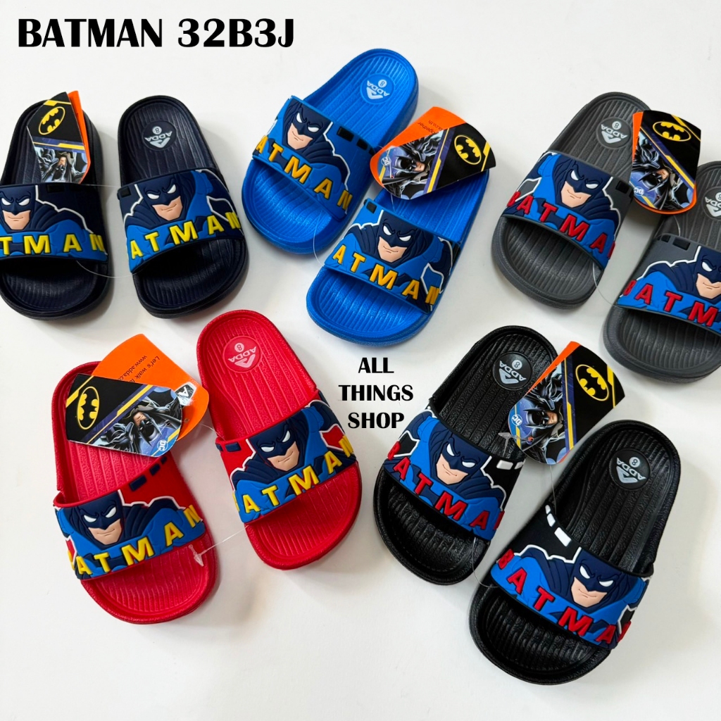 ADDA BATMAN 32B3J 32B5J รองเท้าแตะเด็ก ลิขสิทธ์แท้ รุ่นเบา พื้นนุ่ม สบายเท้า