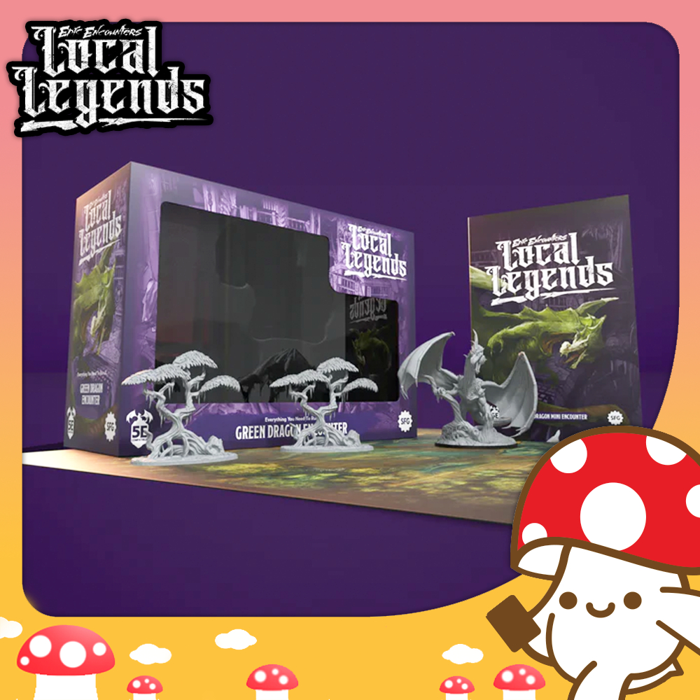 Epic Encounters : Local Legends - Green Dragon จาก Kinoko Card Game Shop | Dungeons Dragons DND Stea