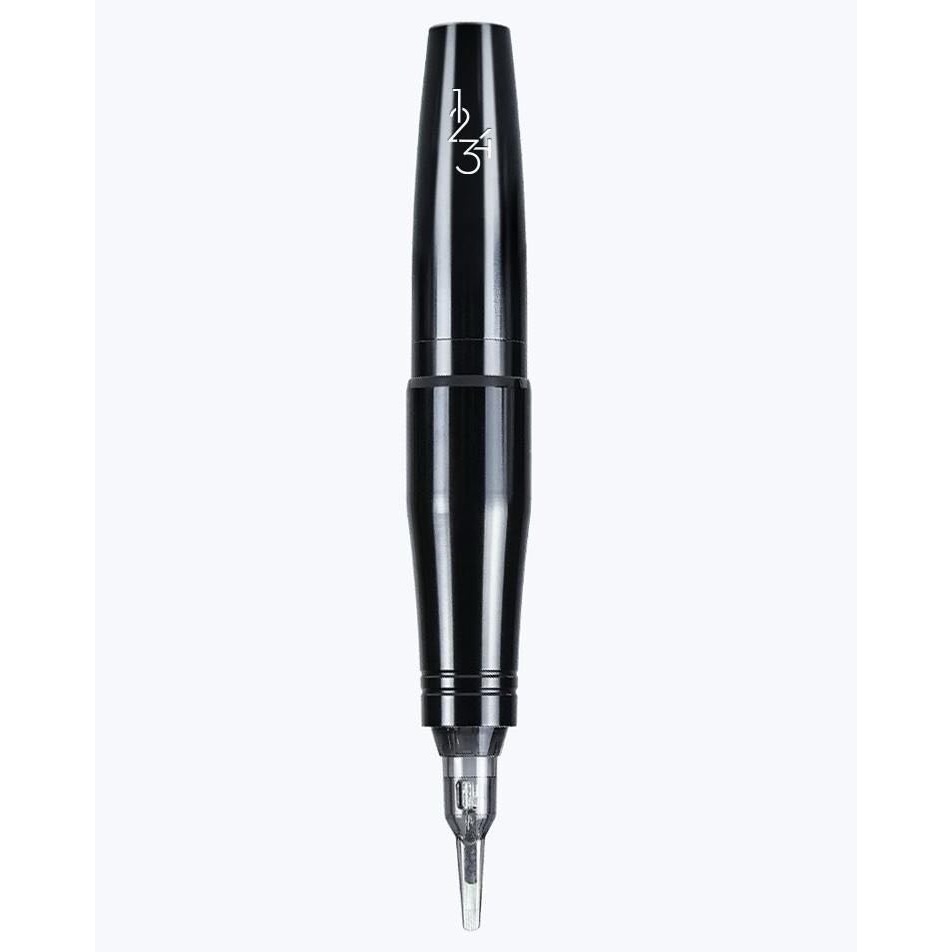 เครื่องสัก 1234 เครื่องสักคิ้วHairstroke สโตรก3.5 น้ำหนักเบา ดีไซน์สีสันสวยงาม PMU ใช้อุปกรณ์เติมสีฮอค ใช้สายแปลงไฟRCA