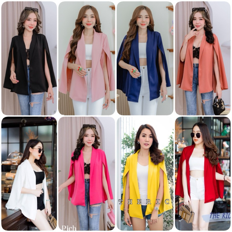 เสื้อคลุมแฟร์ชั่น แขนผ่า A 02 Bird_Couture