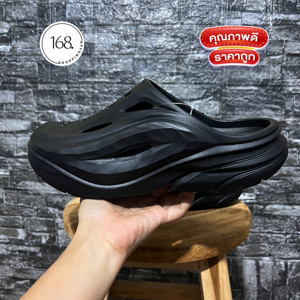 รองเท้าแตะ ผู้ชาย Hoka 2024 ใส่สบายสำหรับ วัสดุผลิตจากยางแท้100% Size M7-M11