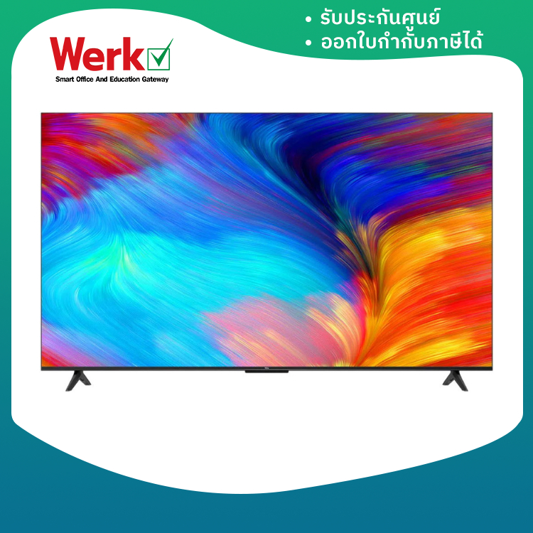 ส่งฟรี!! TV 58" TCL LED TV UHD GOOGLE TV 58นิ้ว 58P635 เข้างบ 23000 ICT66 ได้ !!