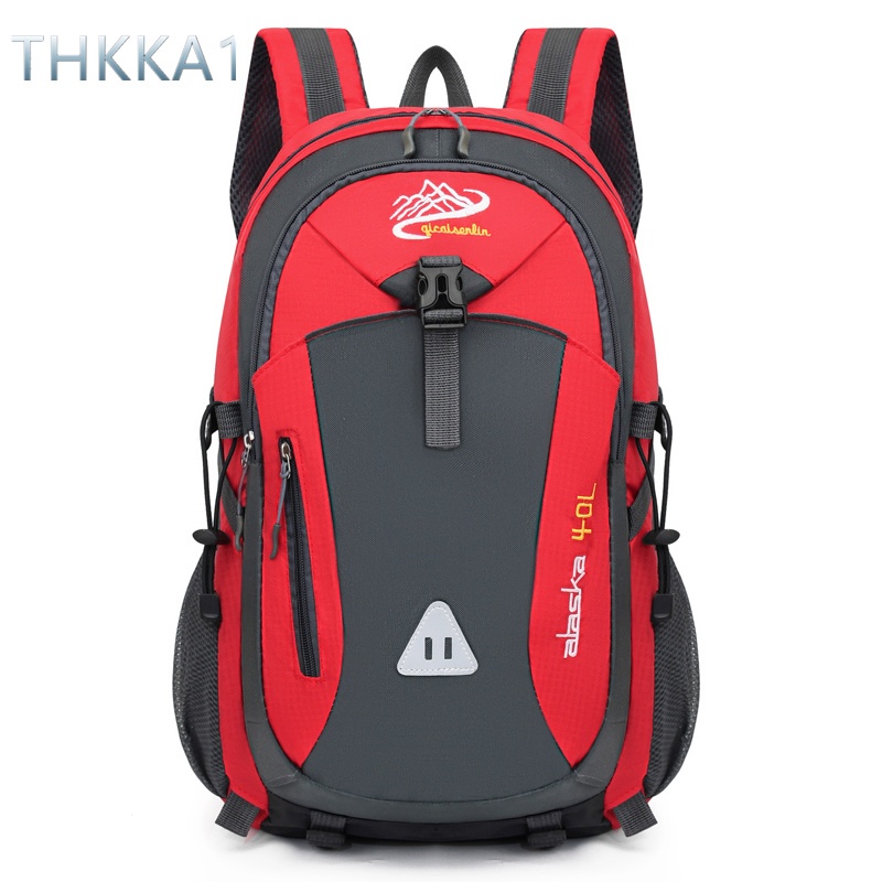 THKKA1-Hot Sale-จัดส่งจากกรุงเทพฯ/กระเป๋าเป้เดินป่ากลางแจ้งความจุขนาดใหญ่/กระเป๋านักเรียนทำจากวัสดุทนทานต่อการสึกหรอ ควา
