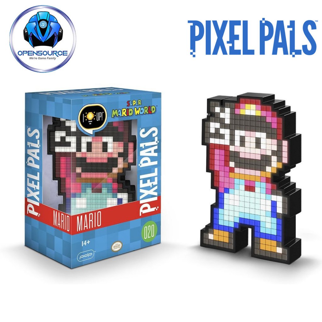 Pixel Pals: I Light Up ( Original UK ) ตัวโคมไฟตกแต่งห้องนอนรูปตัวละครดังๆจากเกมต่างๆ ของแท้จากเมืองนอก