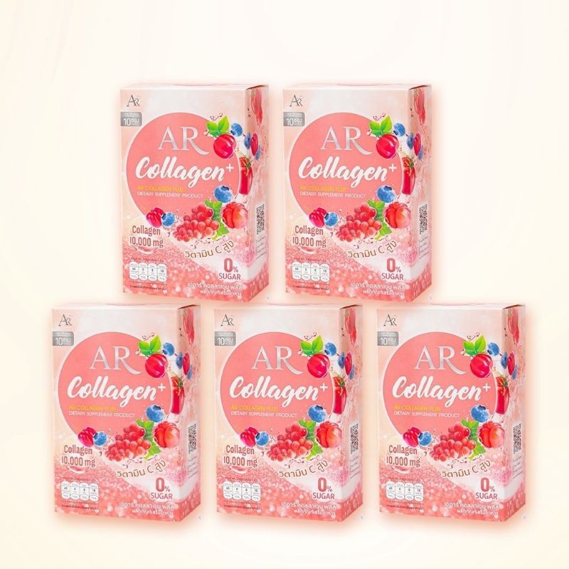 ✅ ซื้อ 3️⃣ 🆓 2️⃣ ✅ AR Collagen Plus 🍹 คอลลาเจนนำเข้าจากญี่ปุ่น บำรุงผิว ผม เล็บ ทานง่าย ไม่คาว