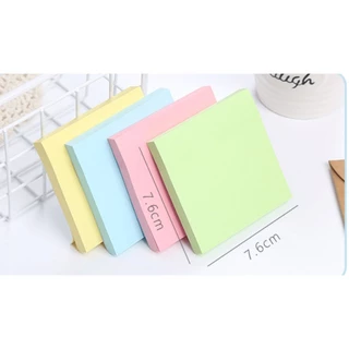 กระดาษโน๊ต กระดาษโน๊ตกาวในตัว เมโม่ ฉลาก ตกแต่ง diy สมุด อุปกรณ์สํานักงาน Sticky Note