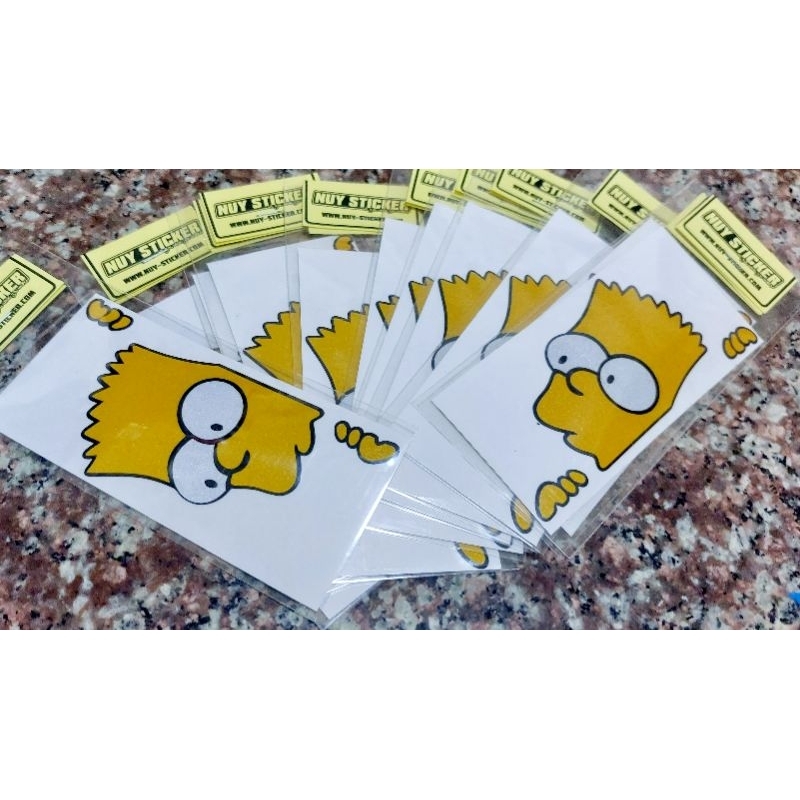 สติกเกอร์ตัวแอบชิมสัน