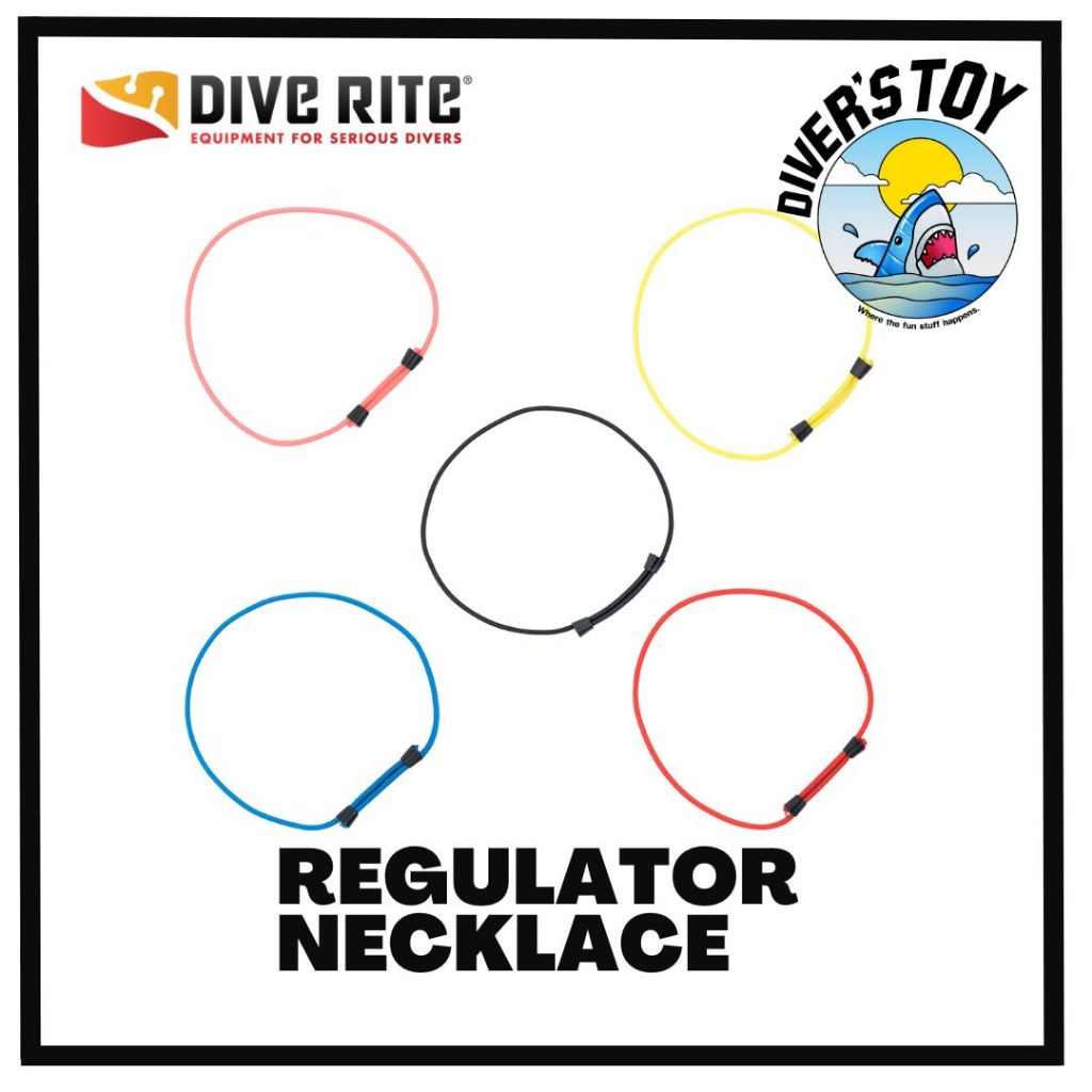 REGULATOR NECKLACE สายคล้อง เร็กกูเลเตอร์ Dive Rite