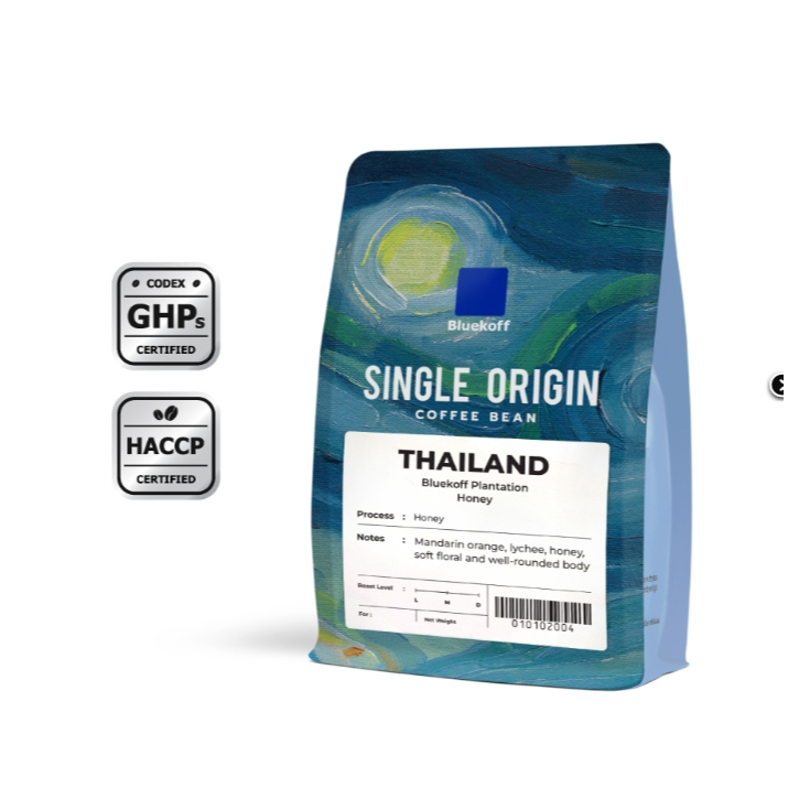 Bluekoff เมล็ดกาแฟ Thai Honey Process 250g