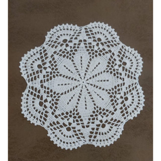 ผ้ารองพาน   ผ้าปูโต๊ะ  ดอยลี่  ขนาด 12 -13   นิ้ว