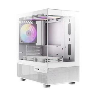 mATX (NP) ANTEC CX200M RGB ELITE (WHITE) - A0161177