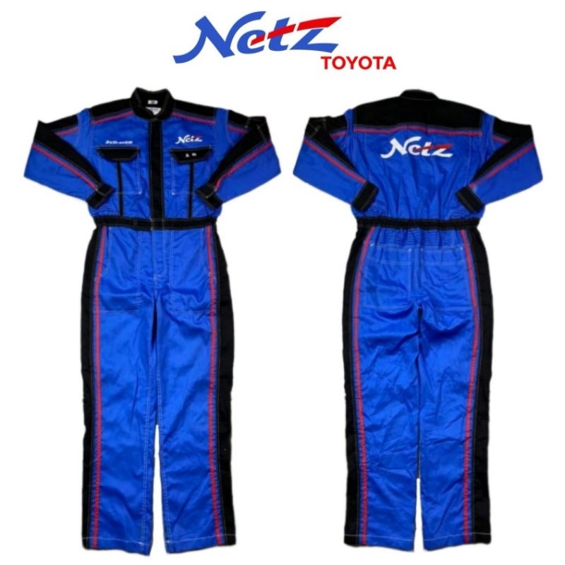 ชุด​หมี​ ชุด​ช่าง​ ชุด​ยูนิฟอร์ม​ ชุดทำงาน​ Netz​ Toyota​ ใหม่มากสีหายาก no.44