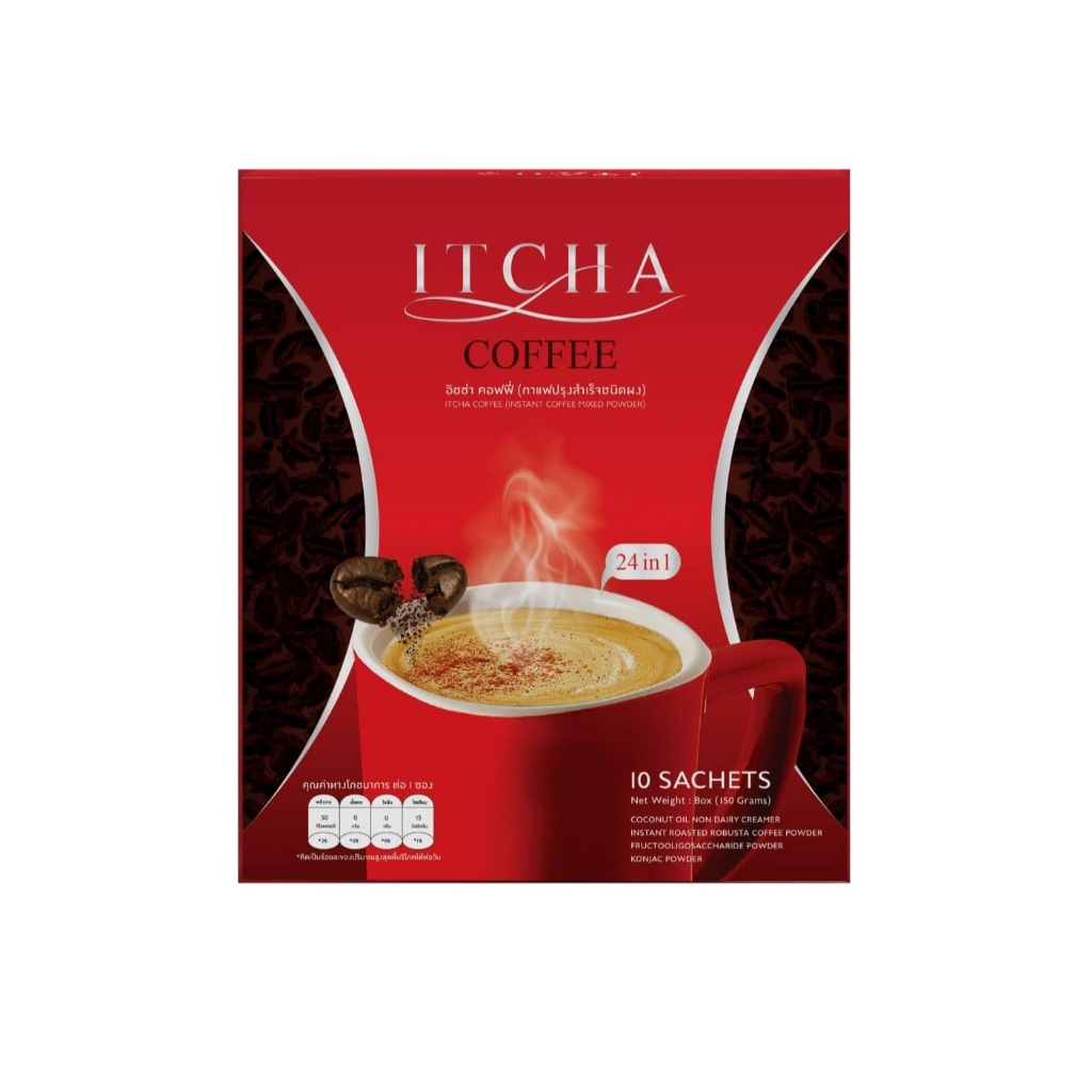 กาแฟอิชช่า Itcha Coffee [1กล่อง มี 10ซอง]