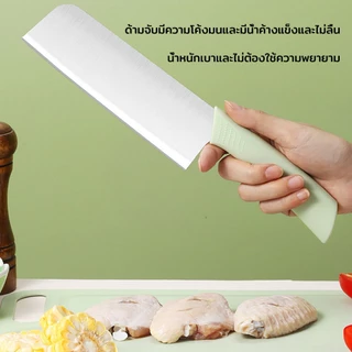 ​ชุดมีด5ชิ้น พร้อมเขียง ที่ปลอกผลไม้ กรรไกร มีดปลอกเปลือกมีดหั่น ชุดมีดพร้อมเขียง มีดสีพาสเทล