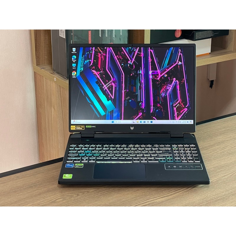 Acer Predator Helios Neo 16 PHN16 i5-13500HX SSD512GB RAM16GB RTX 4050 (6GB GDDR6) 140 Watt สินค้ามื