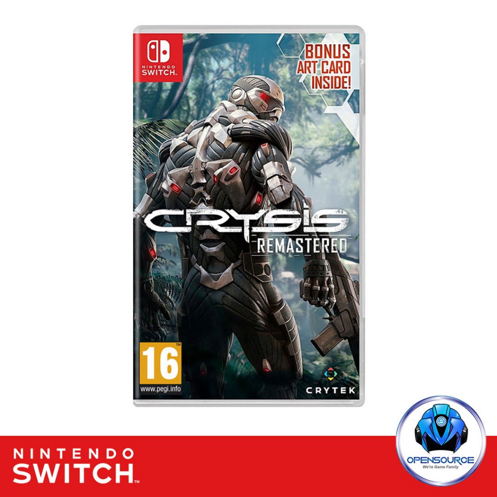 [พร้อมส่ง]Nintendo: แผ่นเกม Crysis Remastered (UK ENG) - Nintendo Swtich